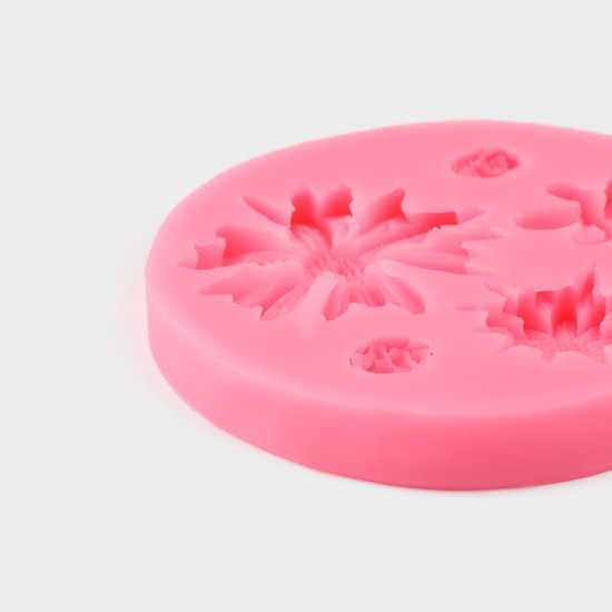 Молд для заливки «Цветочное ассорти»