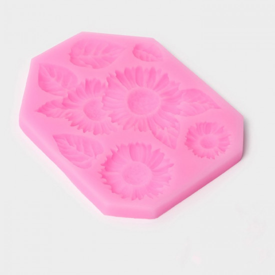 Молд для заливки «Подсолнухи»