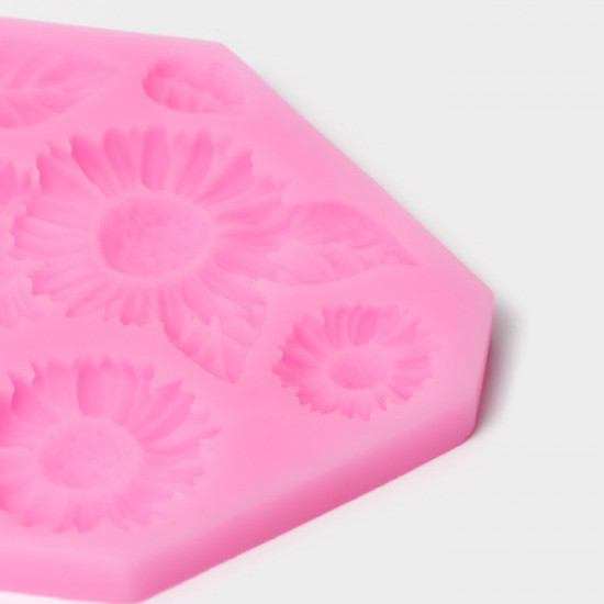 Молд для заливки «Подсолнухи»