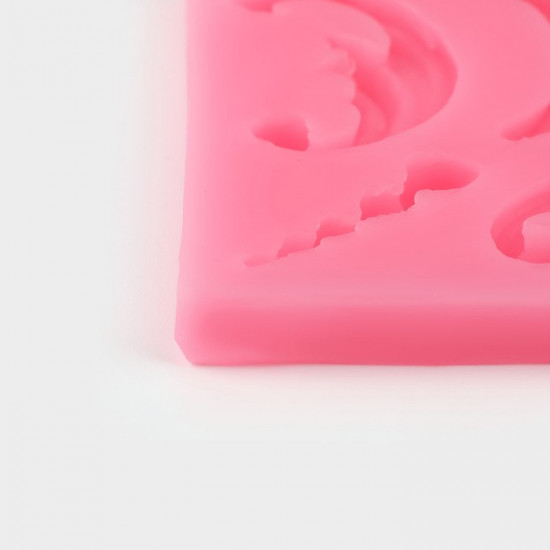 Молд для заливки «Завитки»