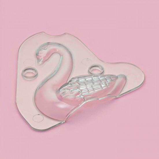 Молд для заливки шоколада 3D «Лебедь»