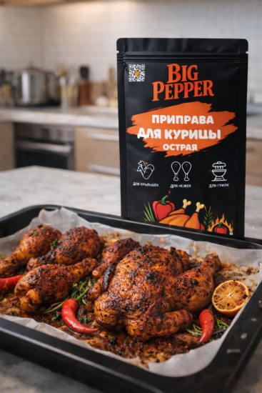 Набор приправ «Для курицы острая и для курицы с копчёной паприкой»