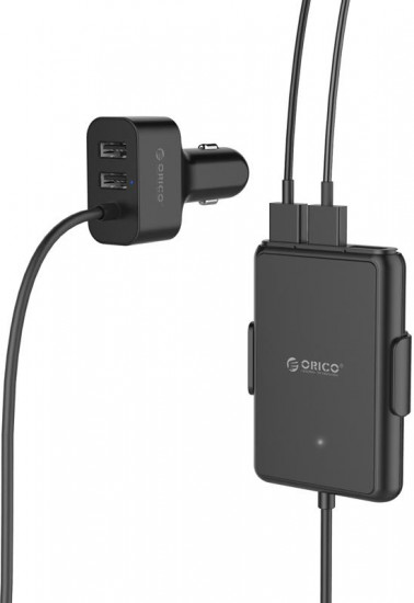 Зарядное устройство автомобильное Orico UCP-5P-BK-PRO