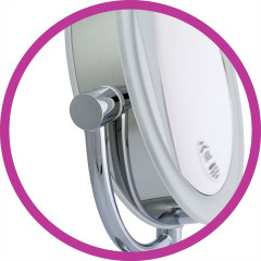 Зеркало для макияжа с LED-подсветкой - Фото 1