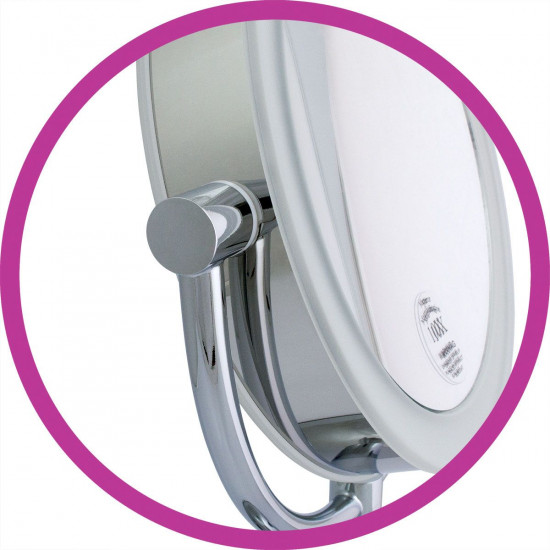 Зеркало для макияжа с LED-подсветкой