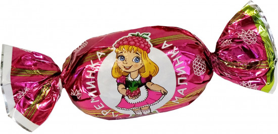 Конфеты глазированные с начинкой «Малинка»