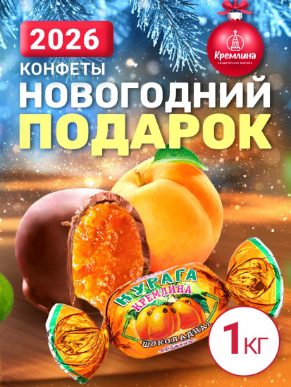 Конфеты «Курага шоколадная»