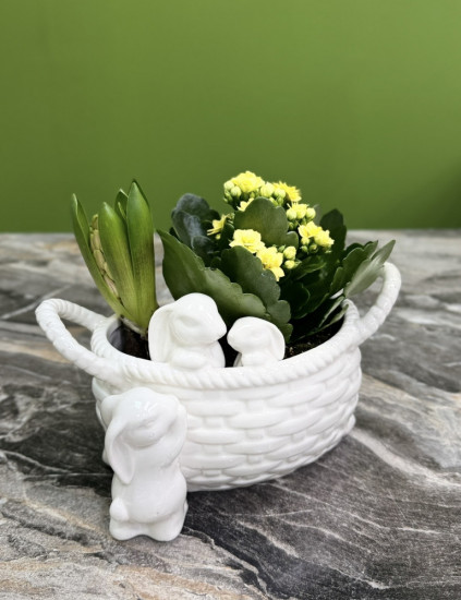 Корзина с ручками «3 кролика»