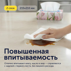 Салфетки бумажные в коробке - Фото 4