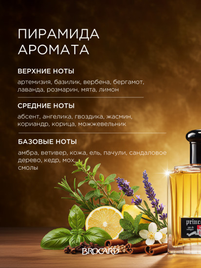 Одеколон «Prince Noir»