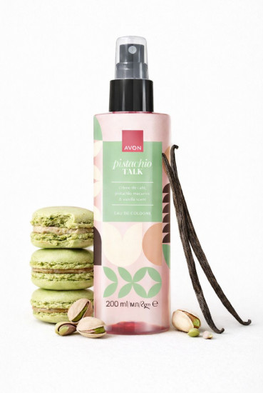 Парфюмированный спрей для тела «Фисташковый макарун»