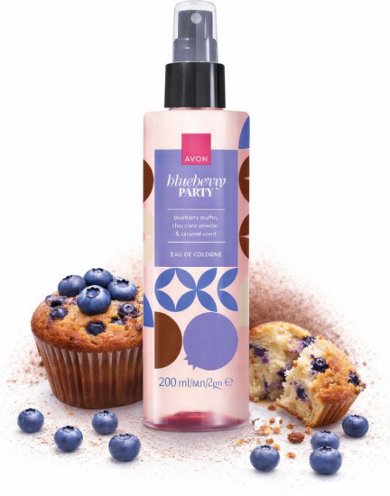 Парфюмированный спрей для тела «Черничный маффин»