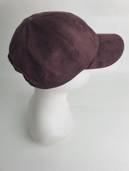 Бейсболка женская «Замша»