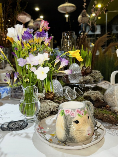 Кружка «Крольчиха с венком»