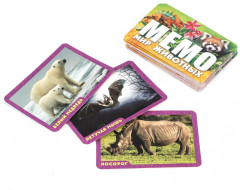 Игра карточная «Мемо. Удивительные животные» - Фото 2