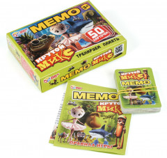 Игра карточная «Мемо. Крутой микс» - Фото 1