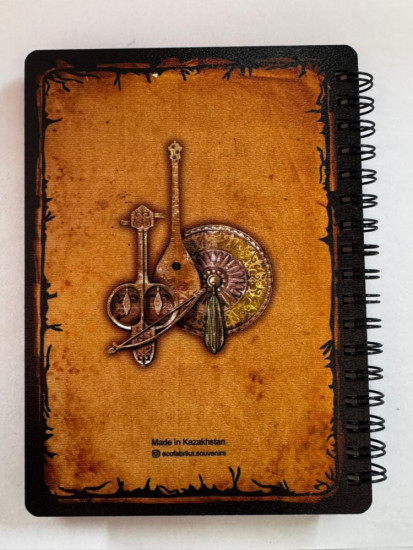Блокнот деревянный для записей «Казахстан»