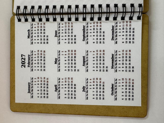 Блокнот деревянный для записей «Казахстан»