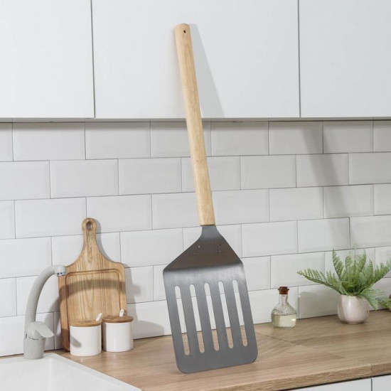 Лопата с прорезями для пиццы и коржей