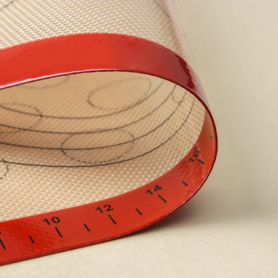 Коврик для выпечки и раскатки теста с разметкой «Пекарь»