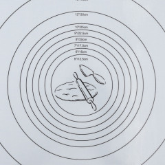 Коврик для выпечки и раскатки теста с разметкой - Фото 4