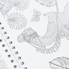 Раскраска-антистресс «Мир природы» - Фото 4