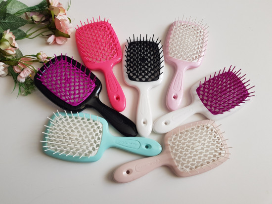 Щётка для волос прямоугольная «Superbrush»