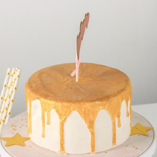 Набор топперов для торта «Сердечки»