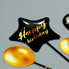 Топпер для торта «Happy birthday» - Фото 4