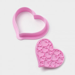 Печати для теста и мастики «Сердечки» - Фото 6