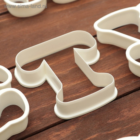 Набор форм для печенья «Алфавит»