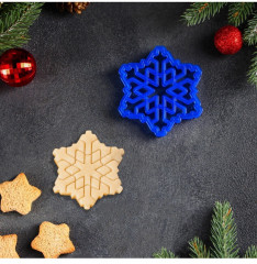 Форма для печенья «Снежинка» - Фото 1