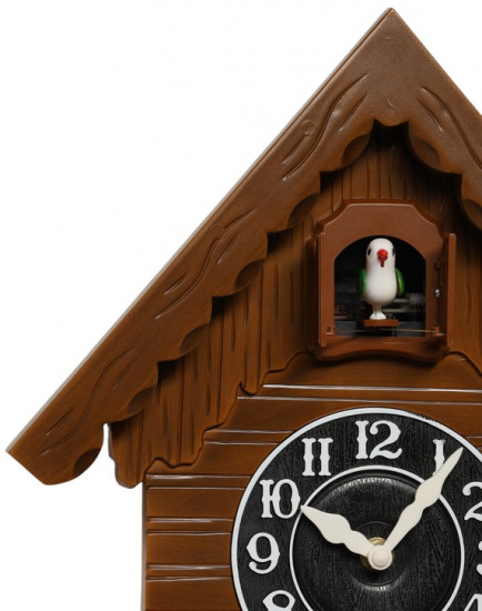 Часы настенные интерьерные с кукушкой «Избушка»