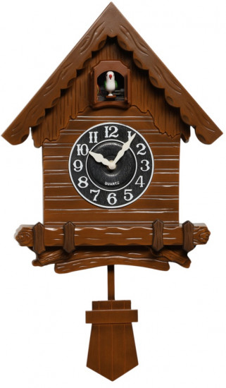 Часы настенные интерьерные с кукушкой «Избушка»