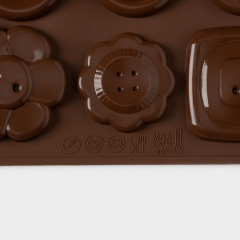 Форма для шоколада «Пуговки» - Фото 5