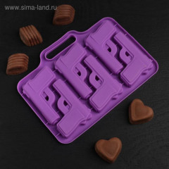 Форма для шоколада «Пистолет» - Фото 6