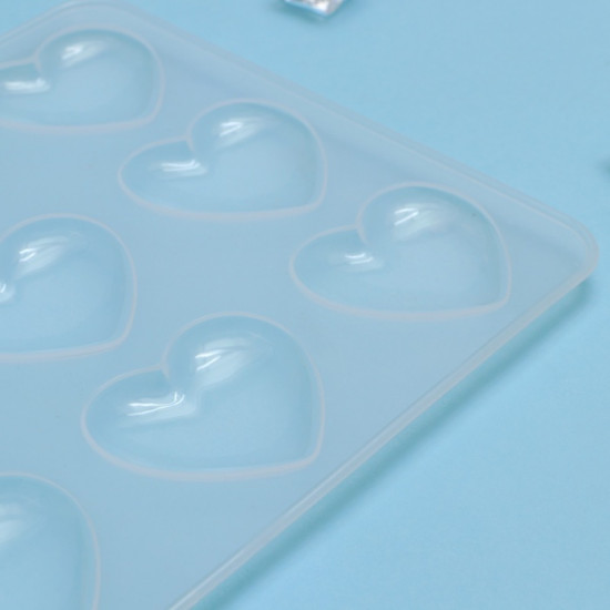 Форма для шоколада «Сердечки»