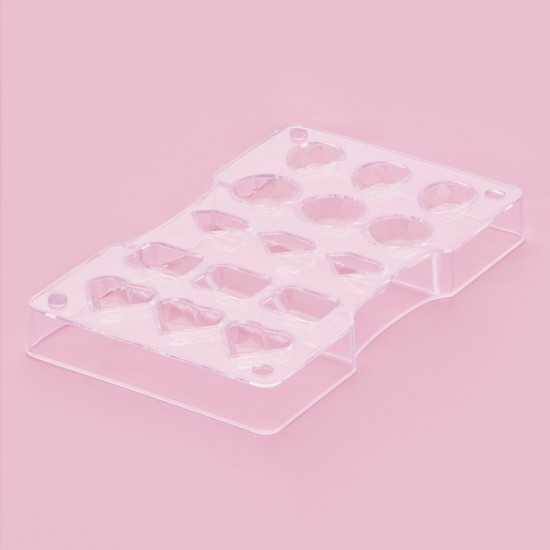 Форма для конфет и шоколада «Самоцветы»