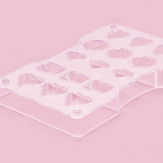 Форма для конфет и шоколада «Самоцветы»