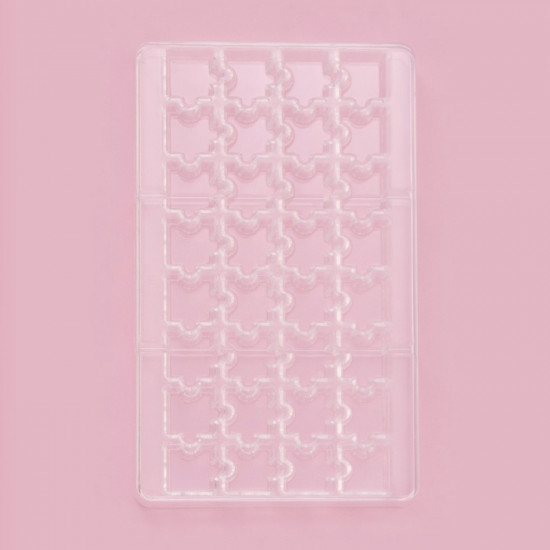 Форма для конфет и шоколада «Пазлы»