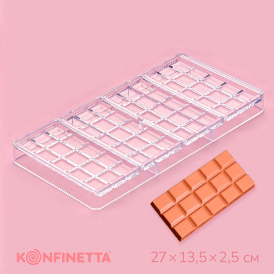 Форма для шоколада «Плитка»