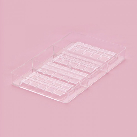 Форма для шоколада «Плитки с сердцами»