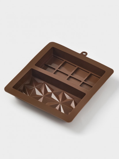 Форма для дубайского шоколада «Квадраты»