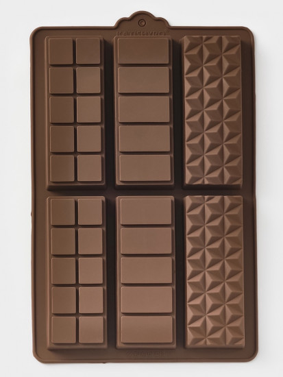 Форма для дубайского шоколада «Квадраты»