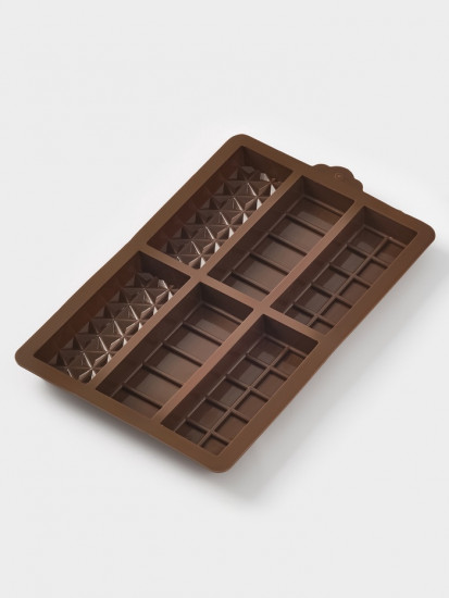 Форма для дубайского шоколада «Квадраты»