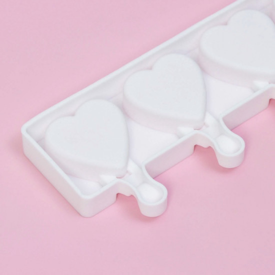 Форма для мороженого «Сердца. Макси»