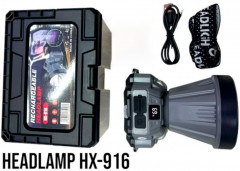 Фонарь налобный для отдыха, путешествий, рыбалки Handel HX-916S - Фото 6