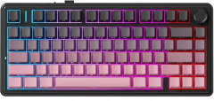 Клавиатура F75 Pro Side-Printed Black-Pink - Фото 1