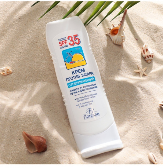 Крем против загара отбеливающий SPF 35