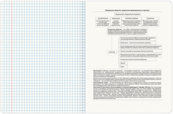 Тетрадь предметная